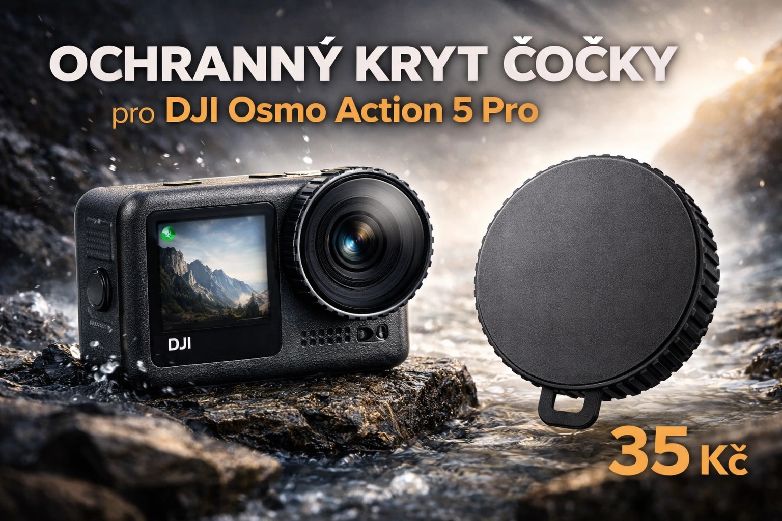 Kryt čočky kamery DJI Osmo Action 5 Pro