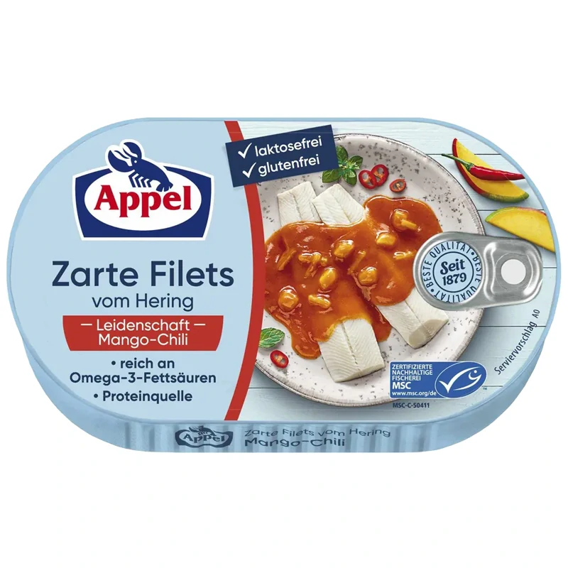 Appel Zarte Filets Leidenschaft Mango-Chili 200 g
