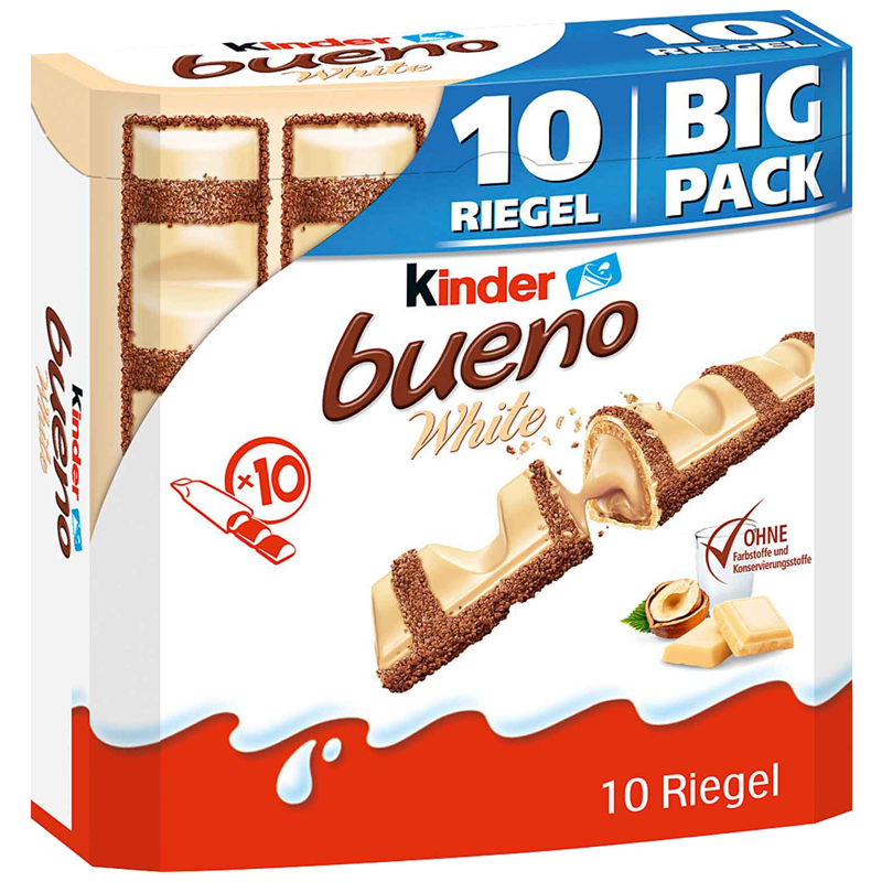 Ferrero Kinder Bueno White 195 g (10x21,5 g)