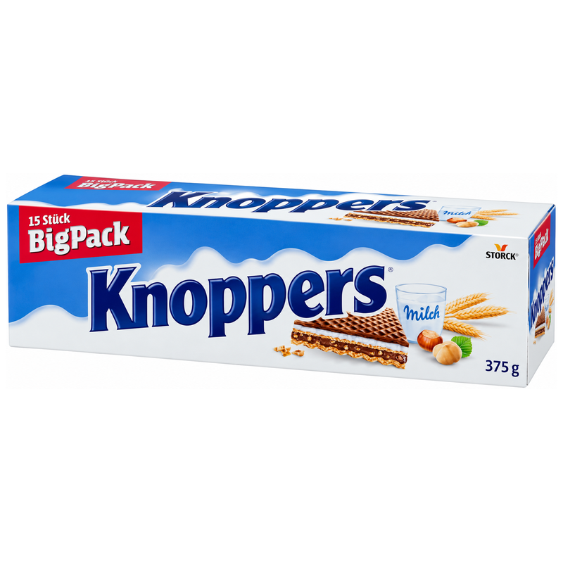 Knoppers 375 g (15x25 g)