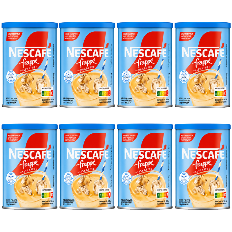 Nescafé Frappé Eiskaffee 2200 g (8×275 g)