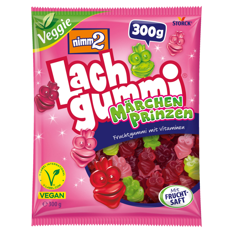 nimm2 Lachgummi Märchenprinzen 300 g