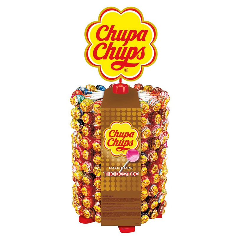 Chupa Chups The Best Of 2400 g (200x12 g)