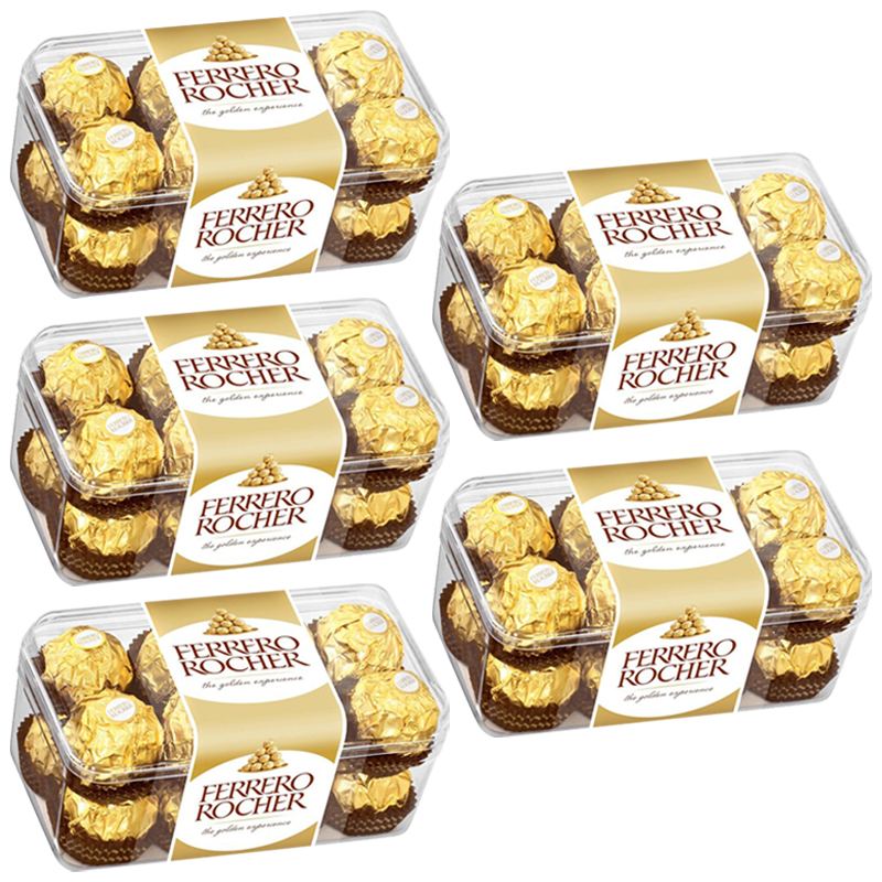 Ferrero Rocher 1000 g (5×200 g = 5×16 ks)