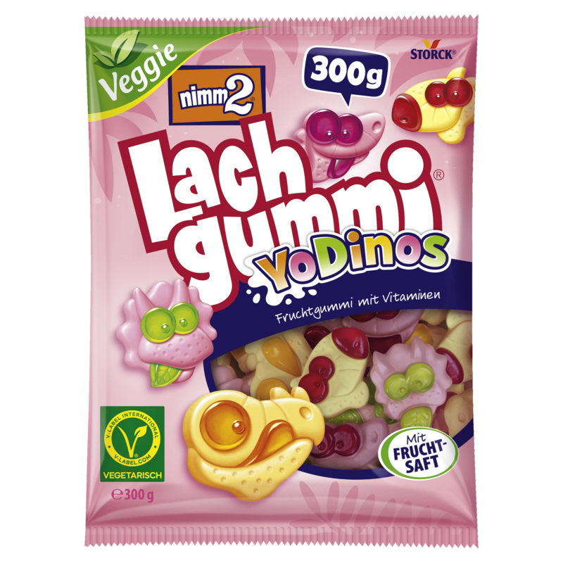 nimm2 Lachgummi YoDinos 300 g