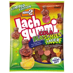 Nimm2 Lachgummi Cola Flaschies Sauer 200 g