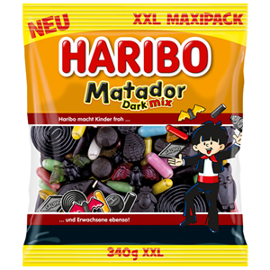 Haribo Matador Dark Mix 340 g