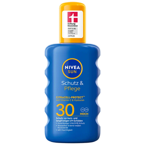 Nivea Schutz & Pflege SPF 30 sprej 200 ml