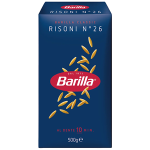 Barilla Risoni N ° 26 500 g