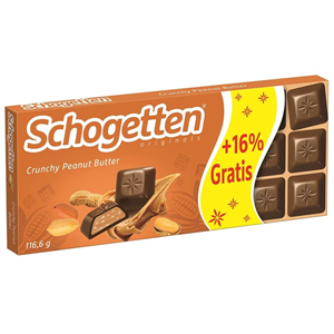 Schogetten Crunchy Peanut Butter 116,6 g