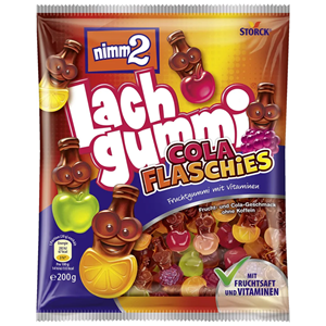 Nimm2 Lachgummi Cola Flaschies 200 g