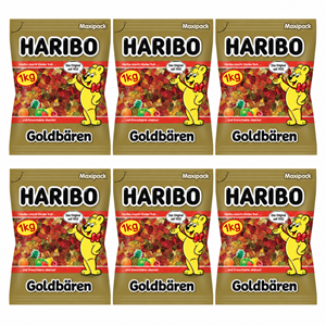 Haribo Goldbären Maxipack 6 kg (6x1 kg)