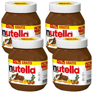 Ferrero Nutella 3,3 kg (4x825 g)