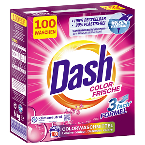 Dash Color Frische prací prášek 100 PD (6 kg)