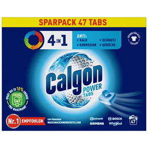 Calgon 4 in 1 Power Tabs 47 Tablet (611 g)