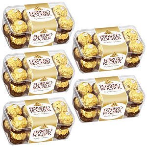 Ferrero Rocher 1000 g (5×200 g = 5×16 ks)