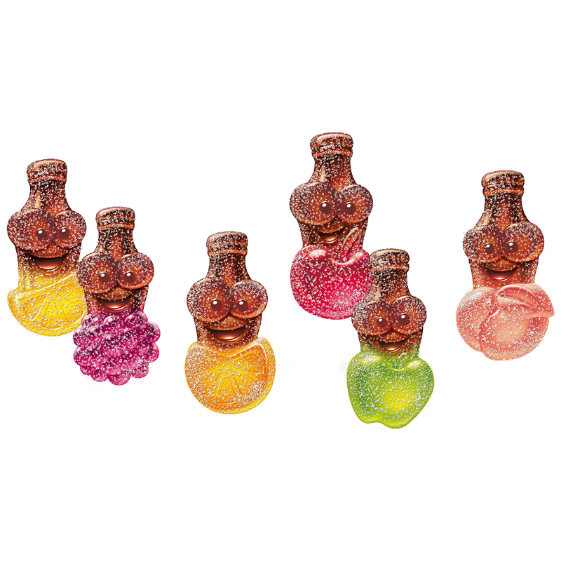 Nimm2 Lachgummi Cola Flaschies Sauer 200 g