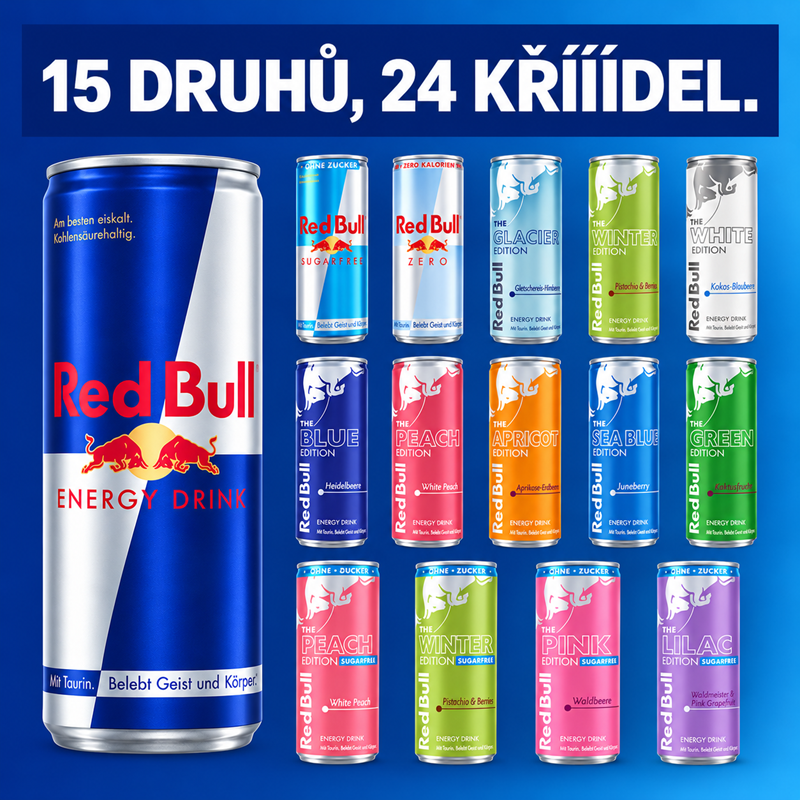 Red Bull Adventskalender 2026 6 l (24x250 ml)